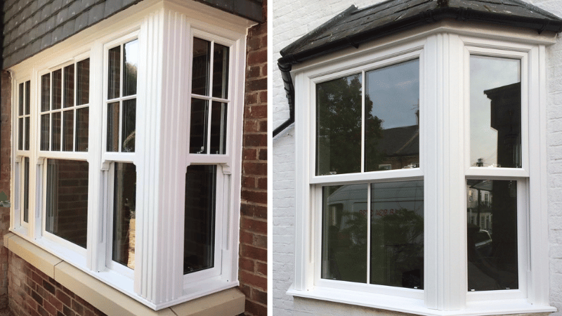 uPVC Sliding Sash Window Designs