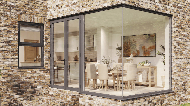 Aluminium French Doors