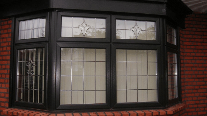 Black Heritage Bay Window